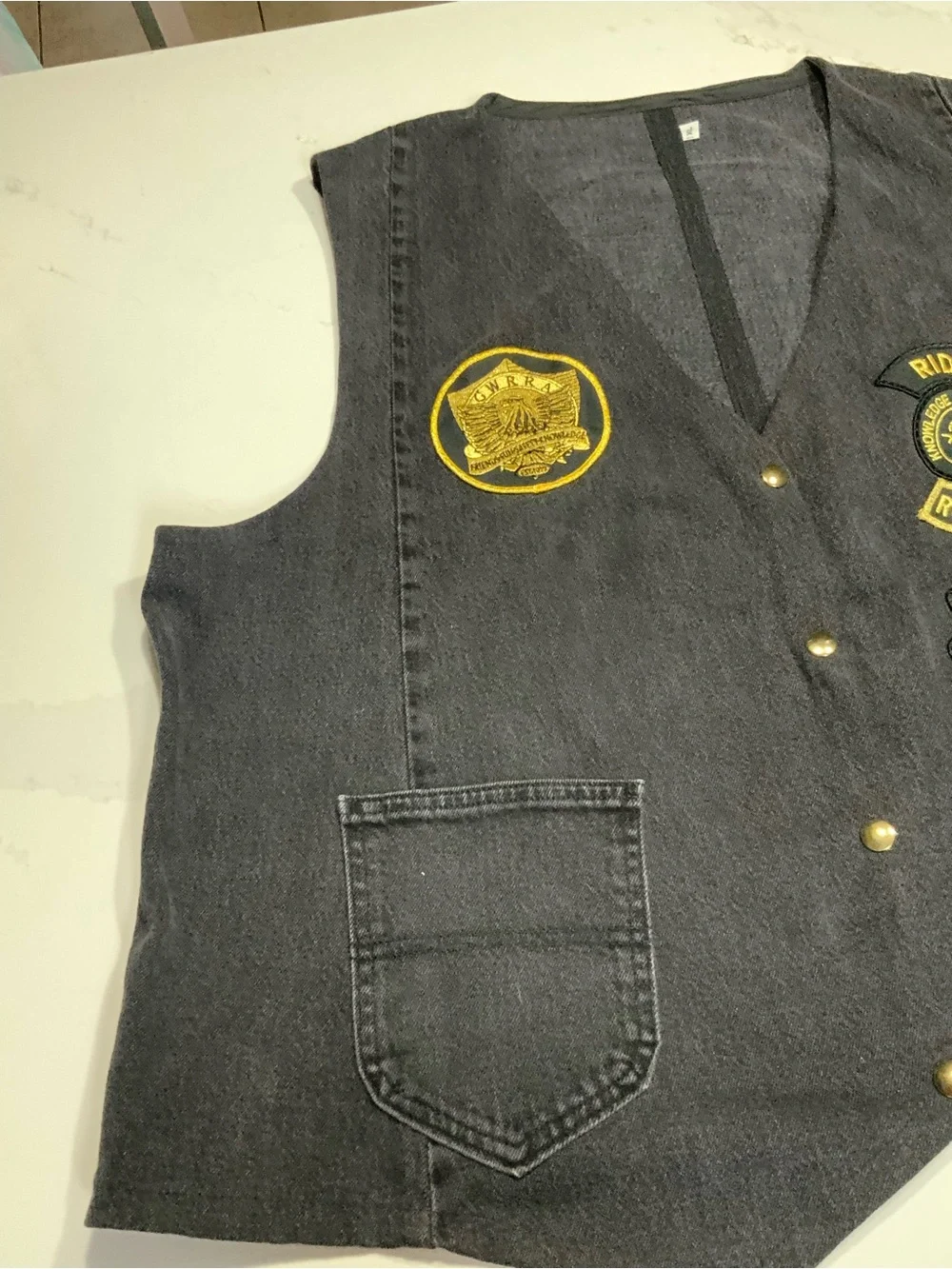 Source Unknown black sleeveless